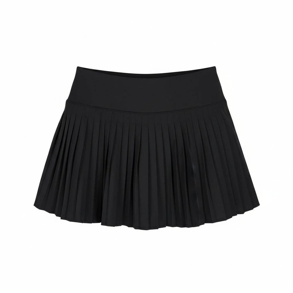 All In Motion Womens XXL Pleated Skort Black High-Rise Tennis Golf Skirt